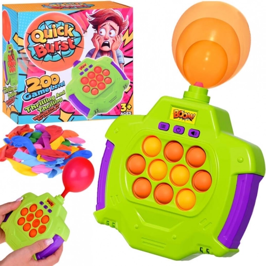 gyors buborékos pop it játék lufifújással