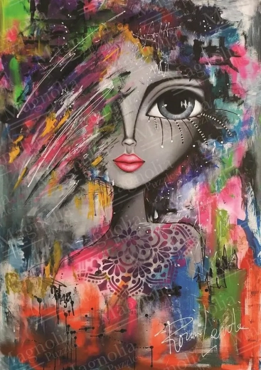 Chaotikus szépség 1000 darabos puzzle MAGNOLIA