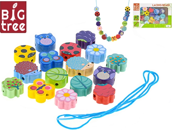 Big Tree fűzhető fa gyöngyök – 17 darabos készlet