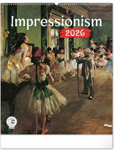 Impresszionizmus 2026 Falinaptár