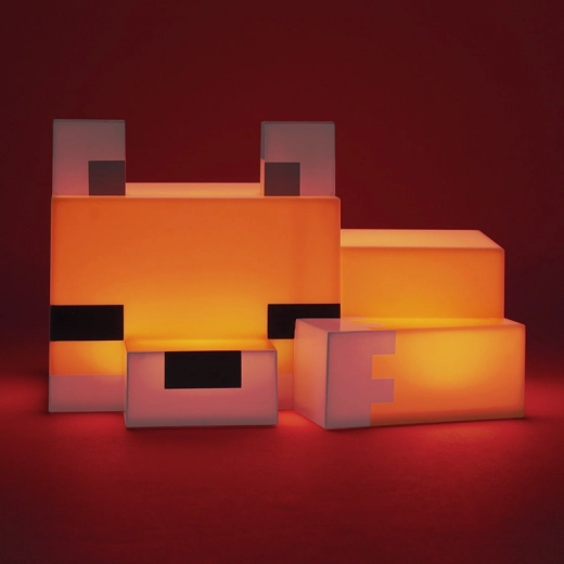 Minecraft róka lámpa