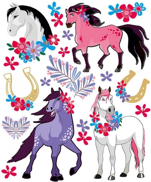 vasalható képek lovak – nagy ív 20 × 30 cm