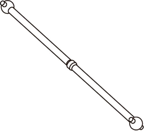 Első hajtótengely BL8 (2 db)