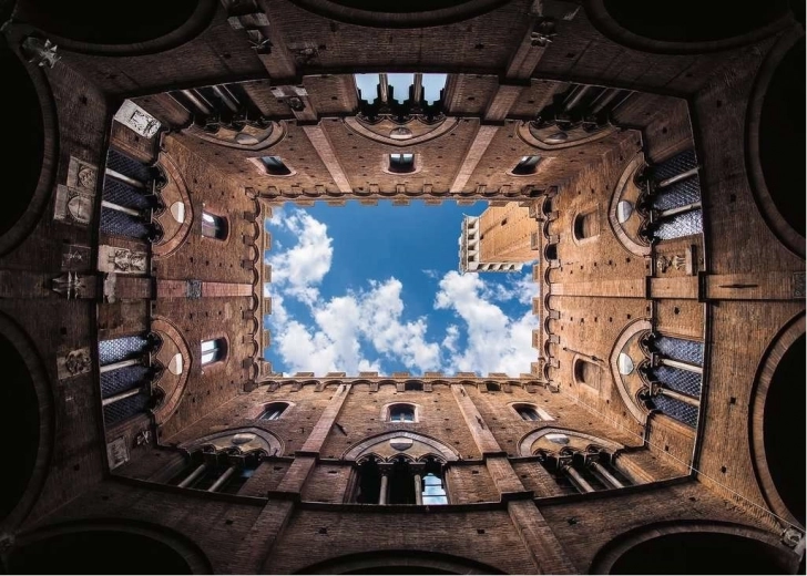Puzzle Ravensburger 1000 darabos Palazzo Pubblico, Olaszország