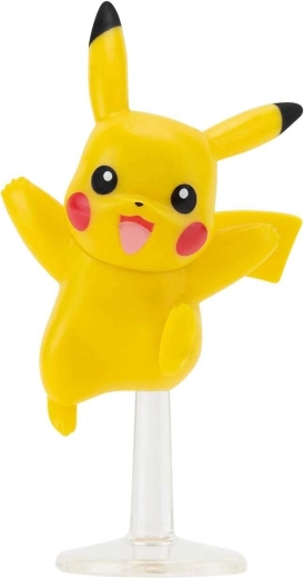 Pikachu dinamikus póza állvánnyal