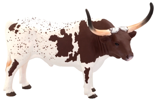 Mojo Texasi hosszúszarvú bika figura