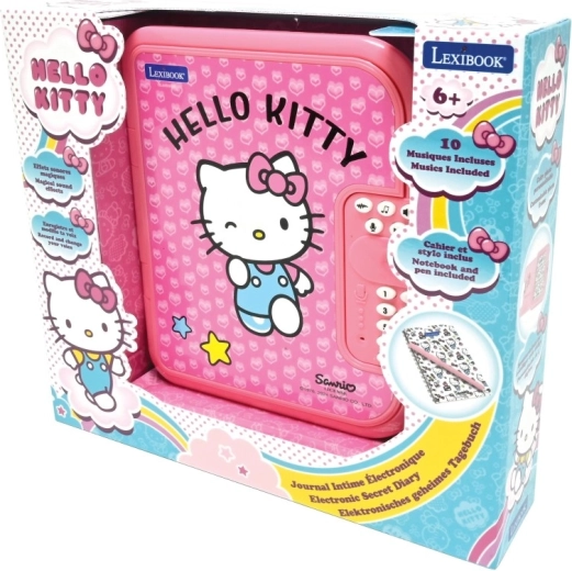 Lexibook elektronikus titkos napló Hello Kitty