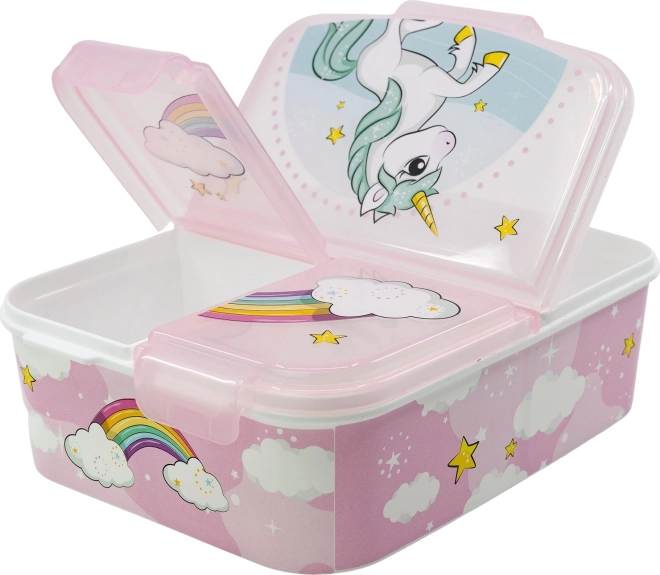 Vidám Unicorn minta