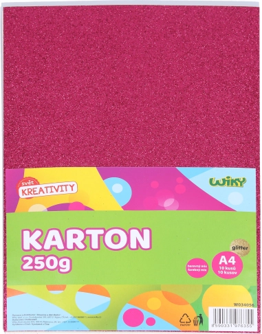 A4 Karton Ragyogó Csillámok