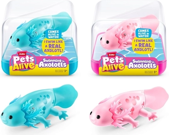 ZURU Pets Alive úszó axolotl
