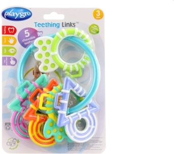 Playgro rágóka pasztellszínű formákkal