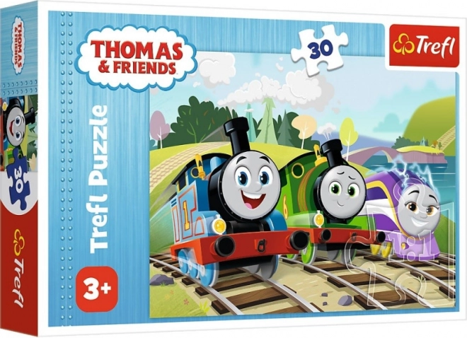 30 darabos puzzle – Vidám Thomas (Thomas és barátai)