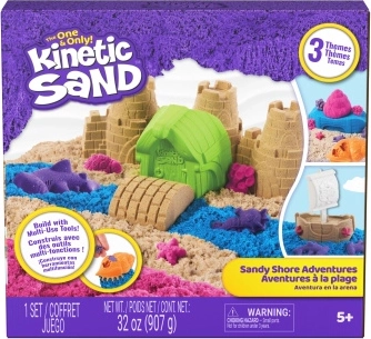 Kinetic Sand homokos tengerpart készlet