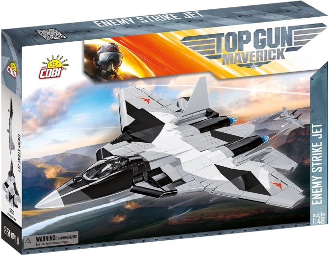 Cobi Top Gun: Maverick ellenséges vadászgép Su-57 Felon 1:48