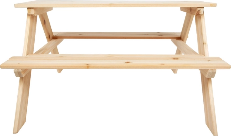 Beépített padok a kényelmes üléshez