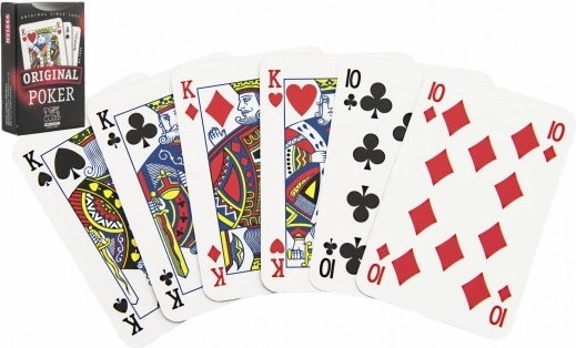 ORIGINAL POKER játékkártyák – univerzális 54 lapos pakli