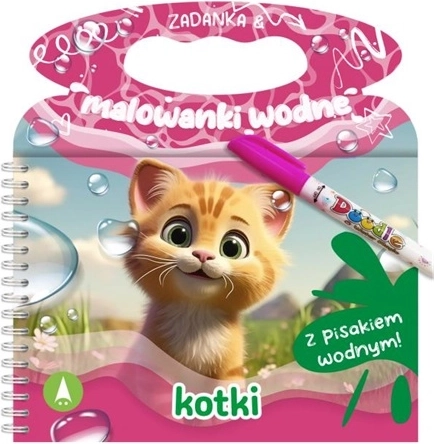 Feladatok és vizes kifestők Kiscicák
