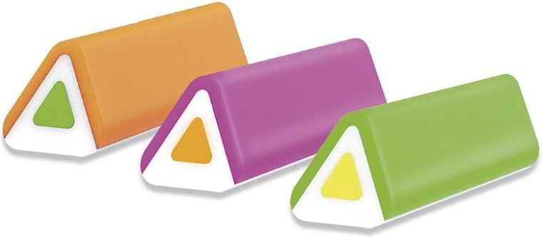 CONCORDE Triangle háromszögletű radír