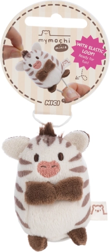 NICI MyMochi zebra Stripey plüss függődísz 5 cm