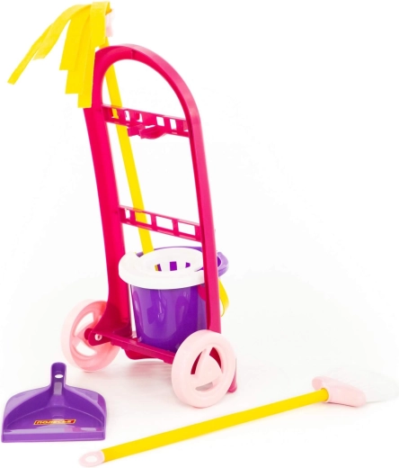 Teljes tartozékkészlet a takarítós szerepjátékhoz