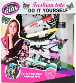 Kiszínezhető gyerek hátizsák textilfilcekkel