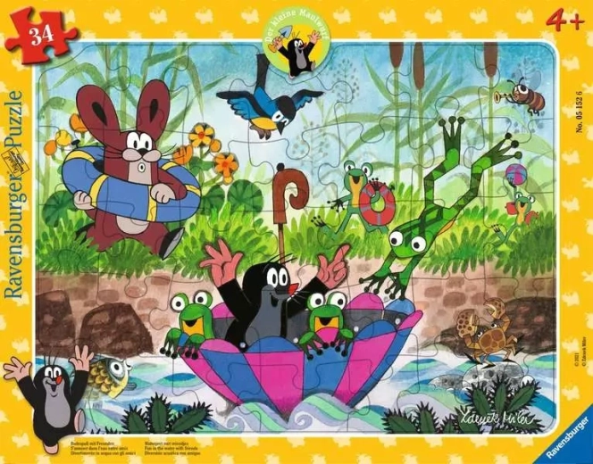 Ravensburger kirakós Kerék – 34 darabos puzzle