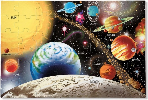 Padló puzzle Naprendszer 48 darabos