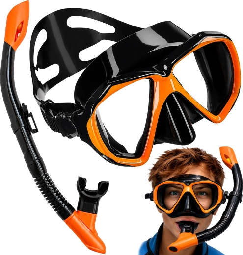 RENEW FORCE búvármaszk snorkellel (180°-os látómező)