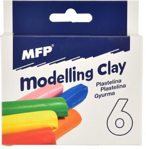 Modellező massza 6 db (6×100 g)