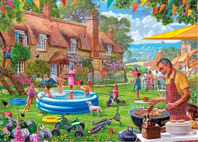 Puzzle Nyári napok 1000 darab GIBSONS