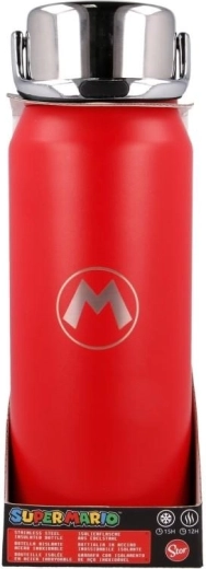 Super Mario rozsdamentes acél termo palack