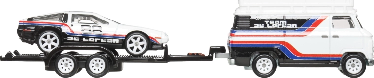 Autentikus Team DeLorean dizájn