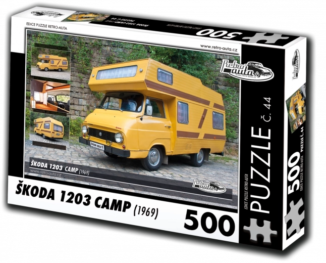 RETRO-AUTA kirakó Škoda 1203 Camp 500 darab