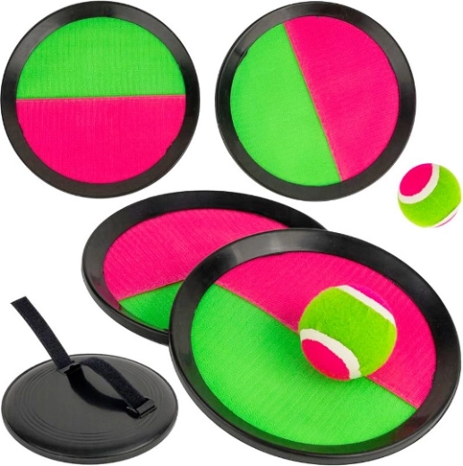 Catch ball – dobó- és elkapó szett tépőzárral