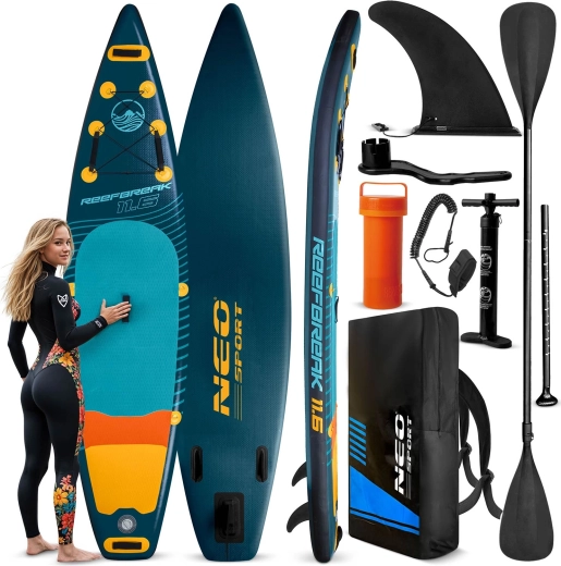 Felfújható paddleboard Reefbreak 11'6 (350 × 81 × 15 cm) Neo‑Sport szett