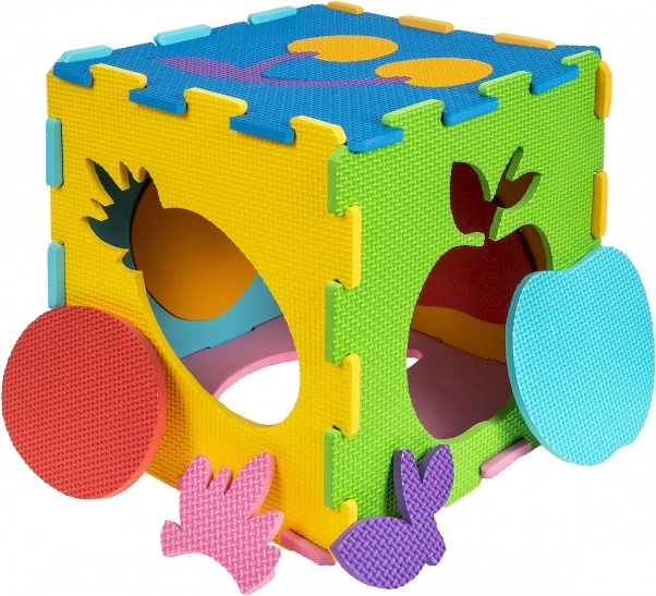 3D formák és kockák építése