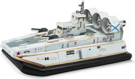 3D puzzle hoverscaft Zubr színes