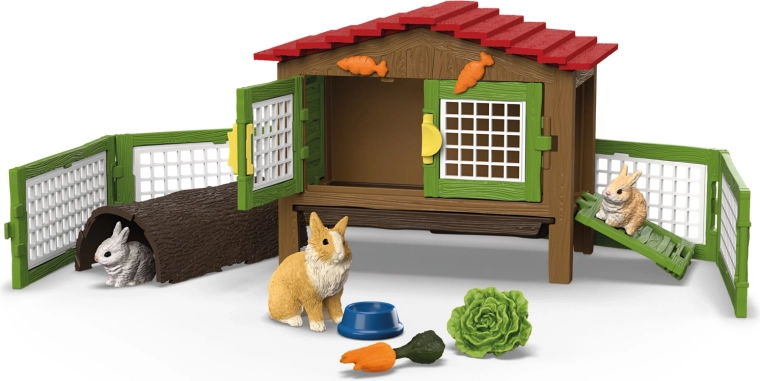 Schleich FARM WORLD nyúlól zakrslövegjű nyusziknak