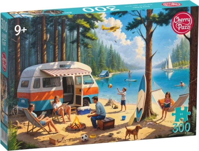Cherry Pazzi puzzle Kemping 300 darabból