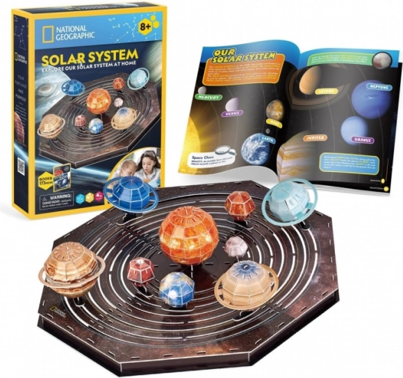 3D puzzle NATIONAL GEOGRAPHIC Naprendszer – 173 darab