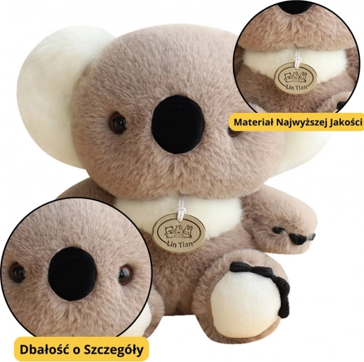 Plüss Játék Koala Szürke 23 cm