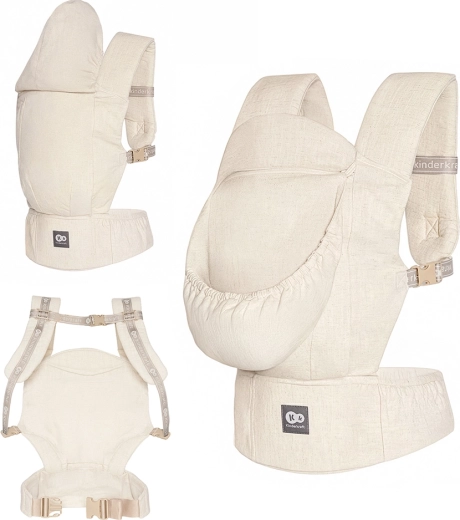 Kinderkraft Elara ergonomikus hordozó – bézs