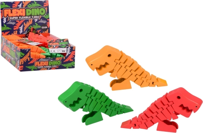 Mozgó dinók Flexy T-Rex 13 cm