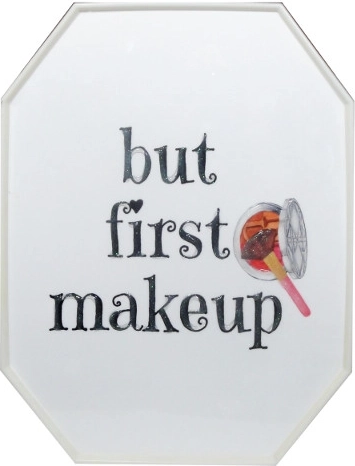 Kép keretben But First Makeup 28 × 38 cm