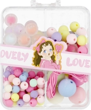 Színes és pasztell gyöngyök kreatív ékszerekhez