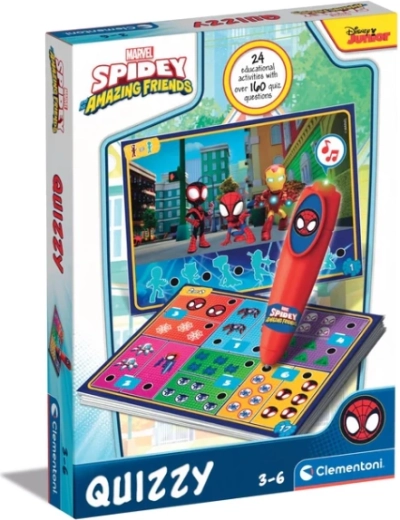 Interaktív kvíz MARVEL Spidey Disney Junior a Clementoni-tól