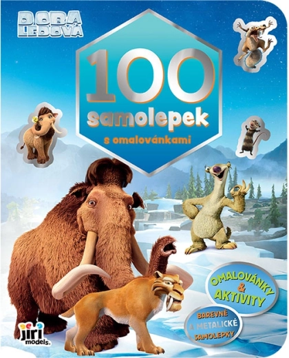 Jégkorszak – színező 100 matricával