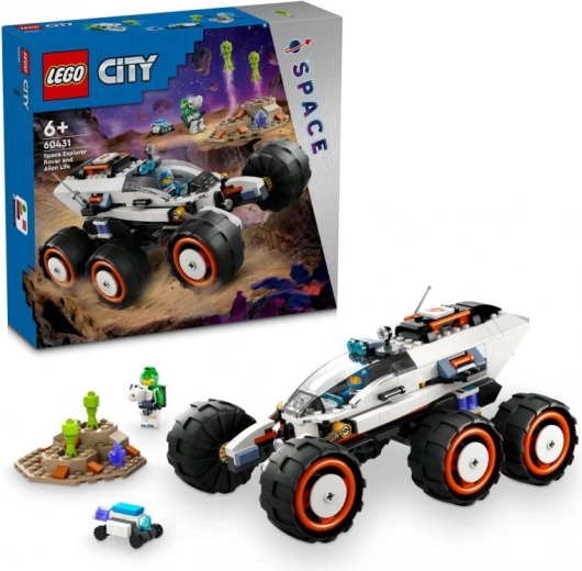 LEGO City űrholdjármű és földönkívüli élet felfedezése