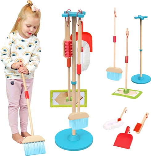 Tooky Toy gyerek takarítószett 6 db