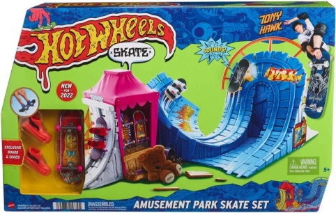 Hot Wheels Szórakoztató skatepark készlet